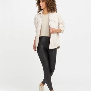 Spanx Faux Leather Leggings